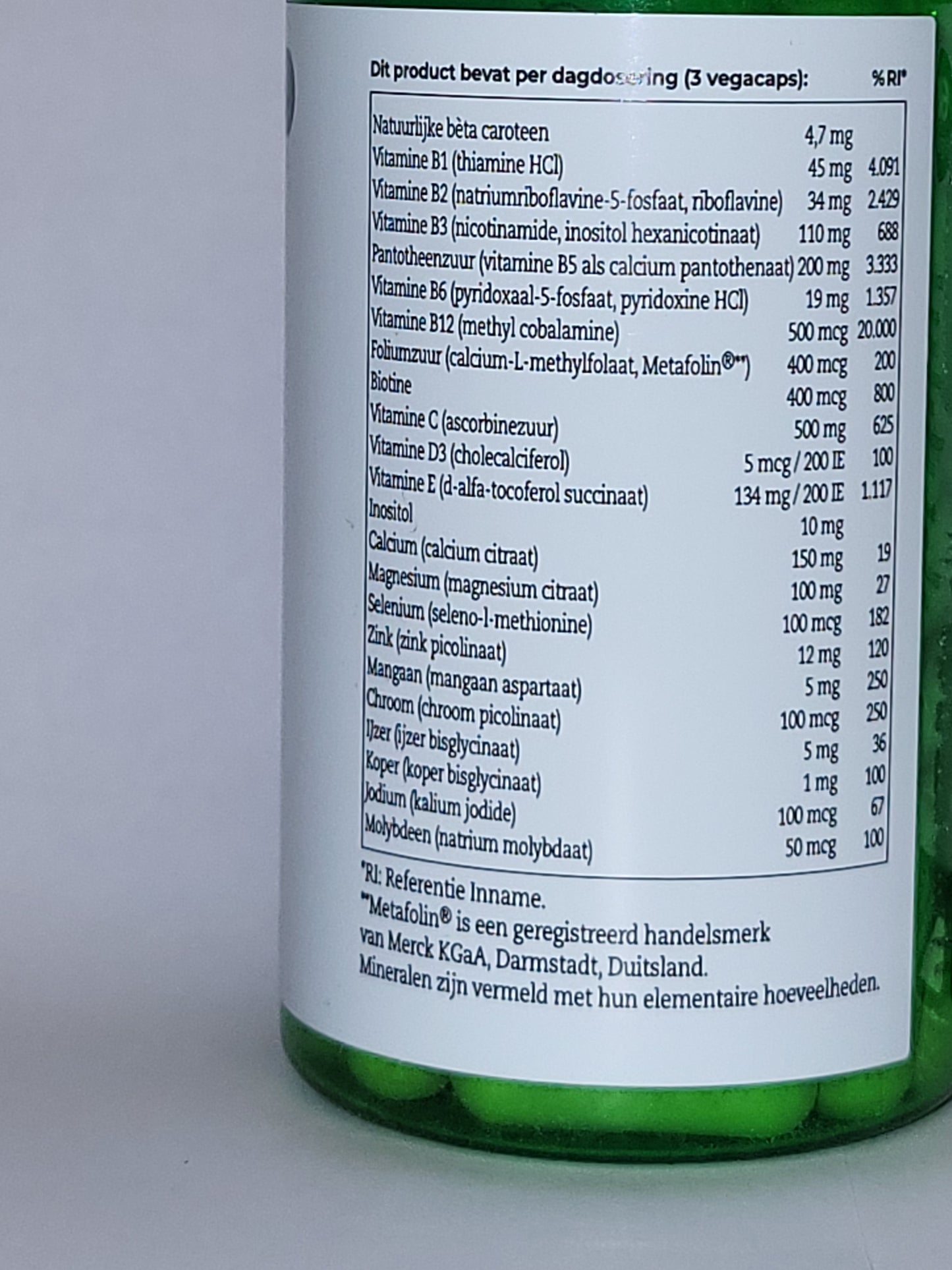 Multi Basis (101) 60 Kapseln - Die perfekte Ergänzung für Ihre tägliche Ernährung - Multivitamin mit bioverfügbaren Vitaminen, Spurenelementen und Mineralien