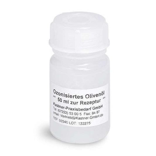 Ozonized olive oil - skin-smoothing and circulation-promoting skin care product