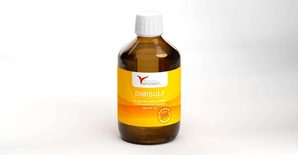 DMSO 250ml rein 99,9% Ph. Eur Dimisulf® Dimethylsulfoxid Nachfüllflasche - in pharmazeutischer Reinh