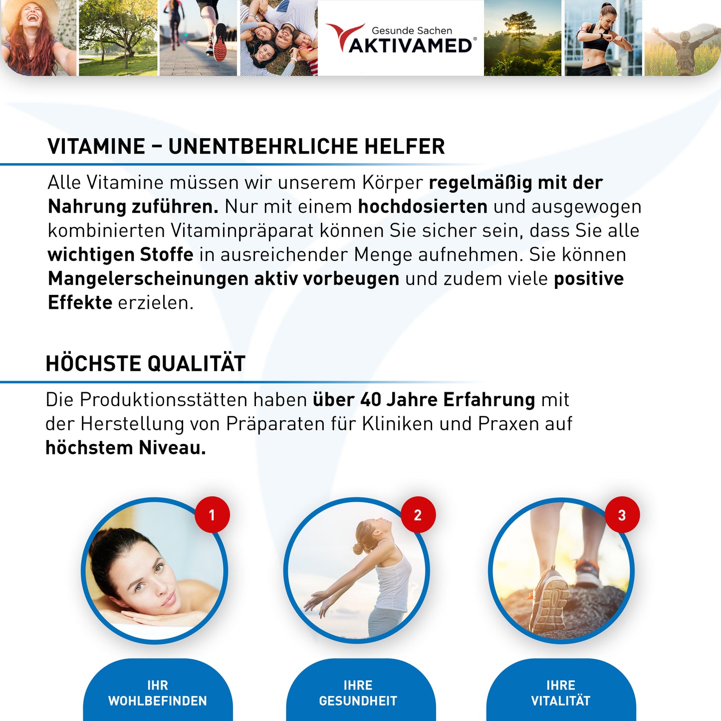 Basis-Formel Multivitamin A-Z mit VITAMIN C - Über 32 Vitamine - Basisformel