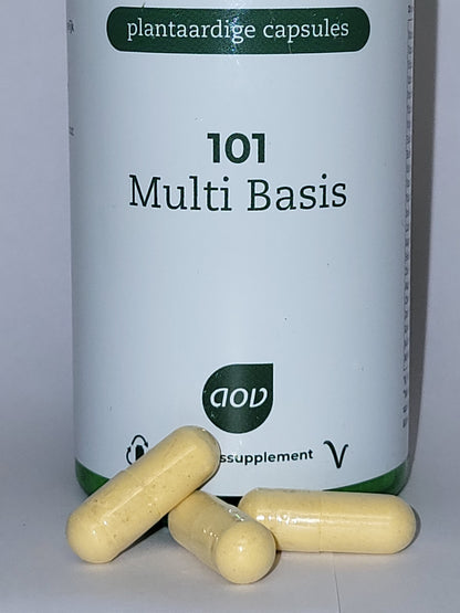 Multi Basis (101) 60 Kapseln - Die perfekte Ergänzung für Ihre tägliche Ernährung - Multivitamin mit bioverfügbaren Vitaminen, Spurenelementen und Mineralien