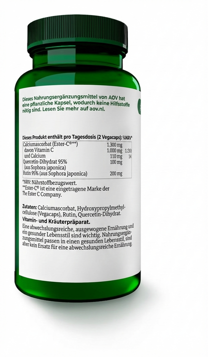 Ester C® - Vitamin C with bioflavonoids - higher bioavailability &amp; duration of action than pure vitamin C 
