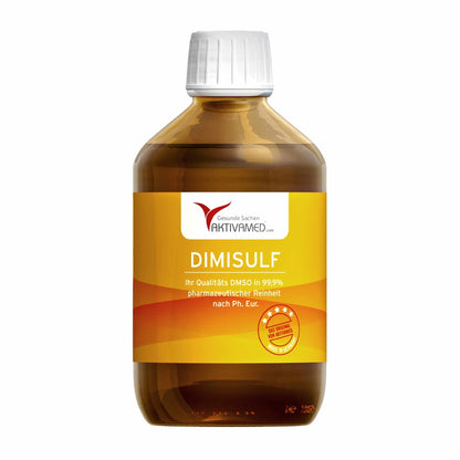 DMSO 250ml rein 99,9% Ph. Eur Dimisulf® Dimethylsulfoxid Nachfüllflasche - in pharmazeutischer Reinh